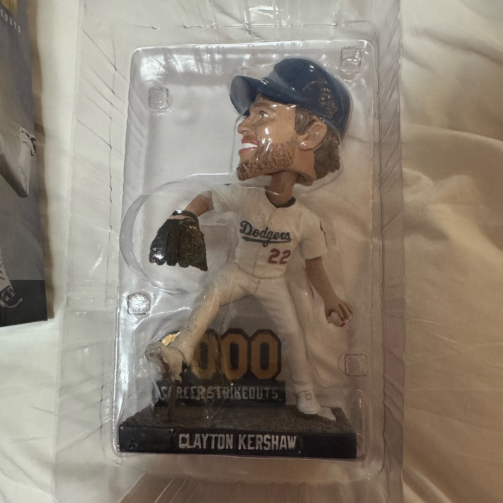 Clayton Kershaw Limited Edition 3000 Strikeout Bobblehead